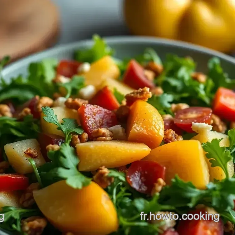 Salade d Hiver Éclatante : Un Festin de Couleurs et de Saveurs