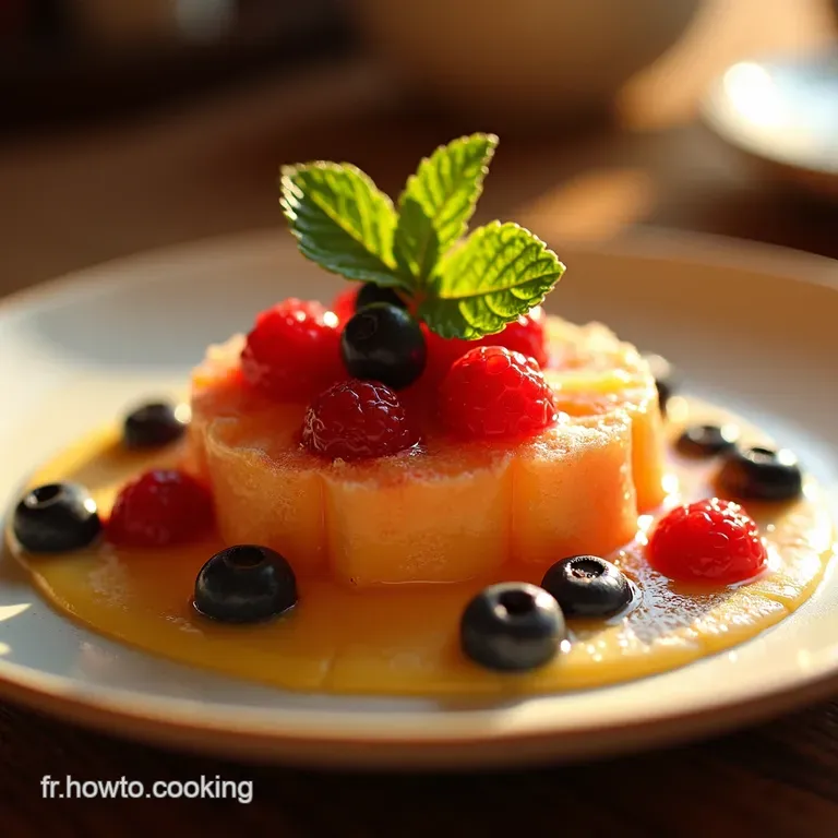 Salade De Fruits En Gel&eacute;e Un Baiser D&eacute;t&eacute; Dans Une Coupe presentation