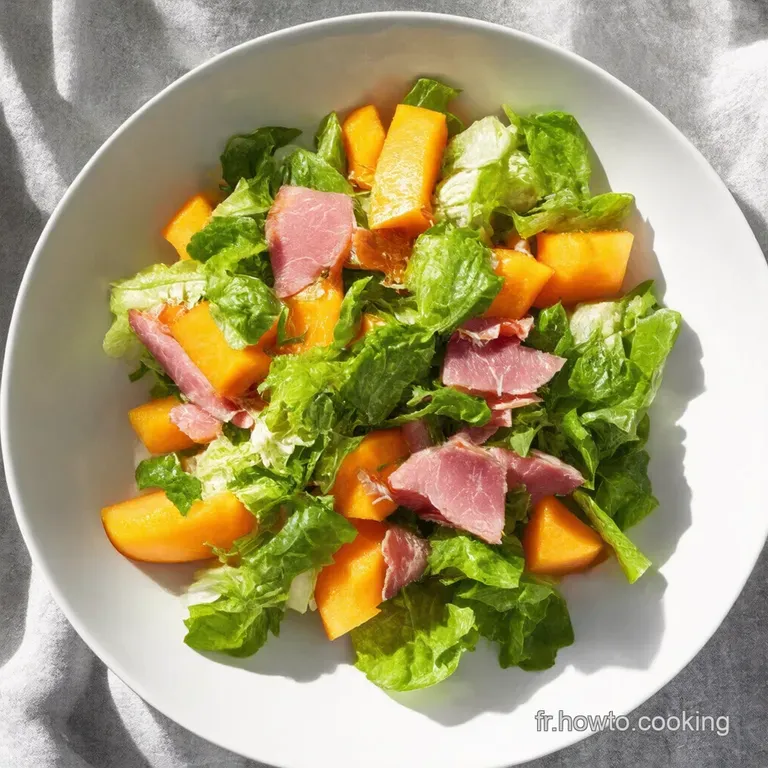 Salade de Melon à lItalienne Un Air de Vacances