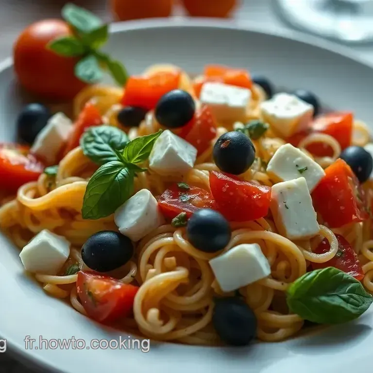 Salade de P&acirc;tes &agrave; la Proven&ccedil;ale