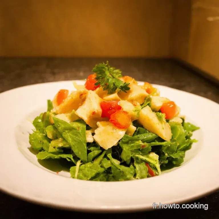 Salade De P&acirc;tes Estivale Fra&icirc;cheur Et Saveurs Du Soleil presentation