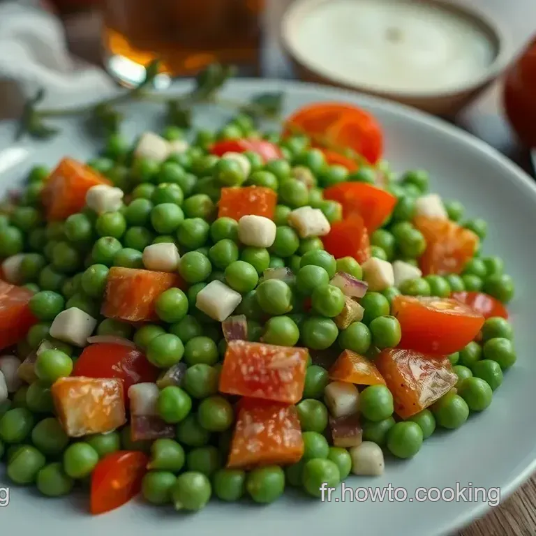 Salade de Pois Chiches Libanaise : La Fraîcheur du Moyen-Orient
