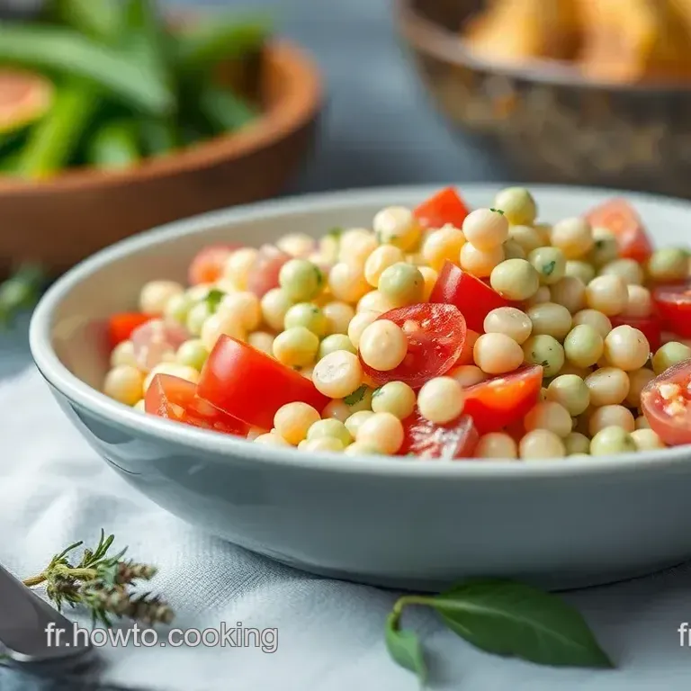 Salade de Pois Chiches Méditerranéenne