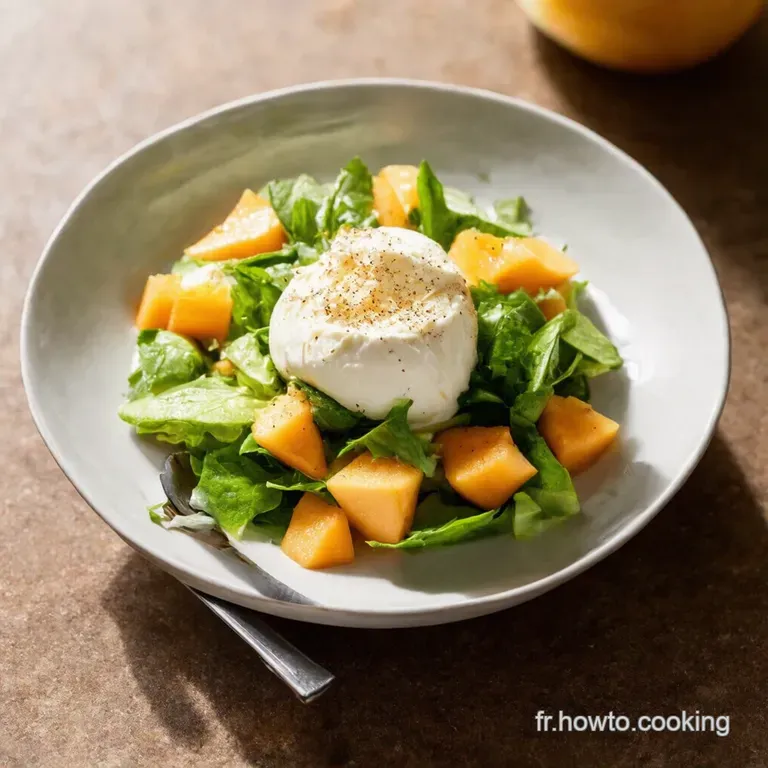 Salade Estivale MelonBurrata