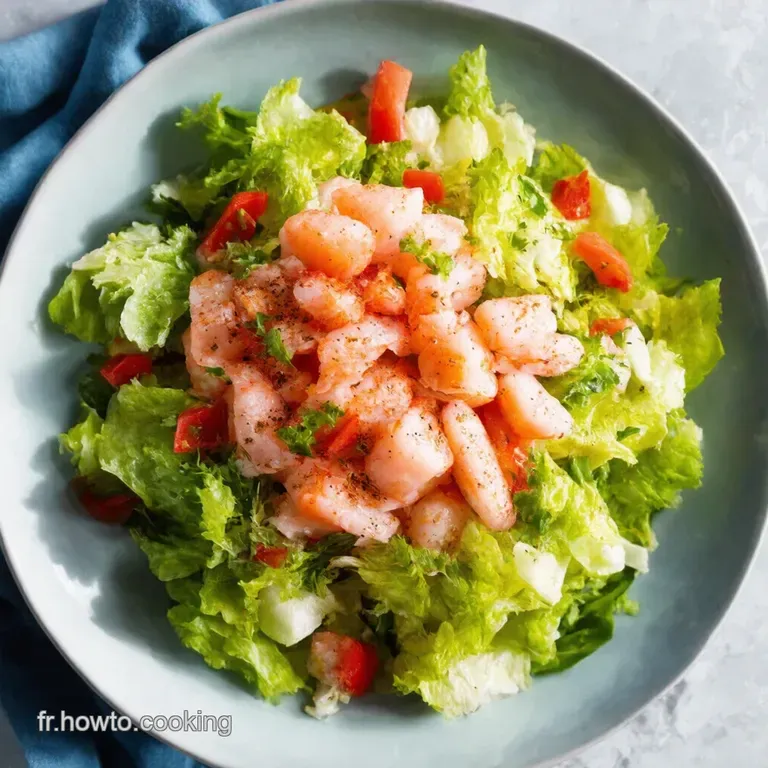 Salade Fraîcheur Minute au Surimi et Concombre