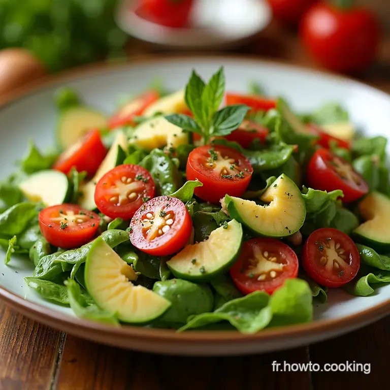 Salade Ni&ccedil;oise Nouvelle Vague presentation