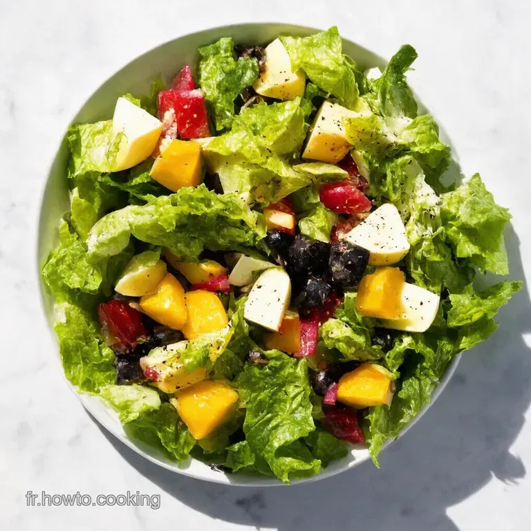 Salade Niçoise Revisitee Goût de Soleil Résistant