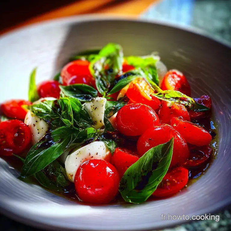 Elegant plate of Salade Piemontaise. Garnished with parsley sprigs and nestled amongst fresh, crisp lettuce. A light, savo...