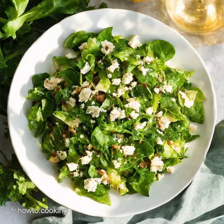 Salade Printanière Retour du Marché à la Vinaigrette Citronnée