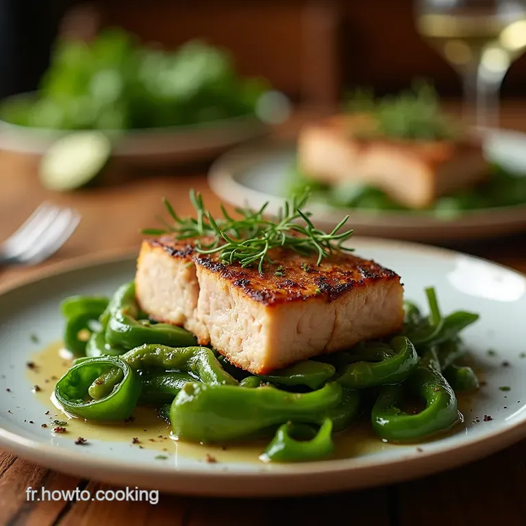 LŒuf Parfait et ses Tendres Verts Salade Tiède de Printemps aux Mousselines dHerbes presentation