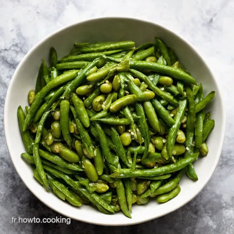 Salades De Haricots Verts Estivales presentation