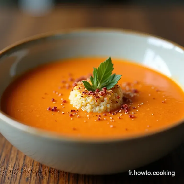 Salmorejo de Cordoue Authentique Crème Froide Soyeuse