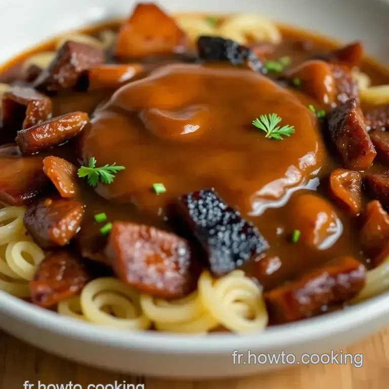 Sauce &Agrave; Jerky Maison : Saveurs D&eacute;licieuses Pour Vos Viandes S&eacute;ch&eacute;es presentation