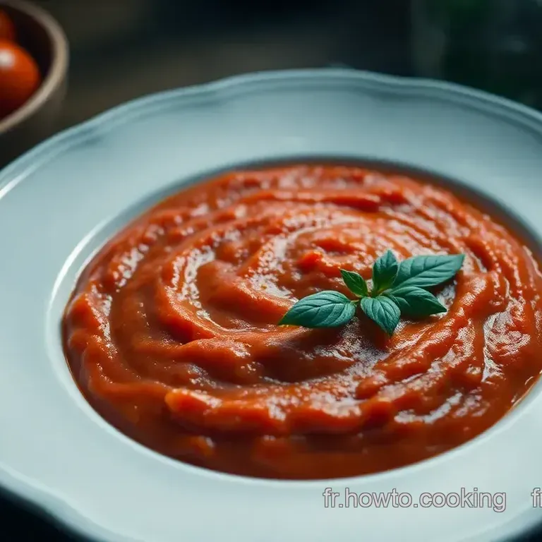 Sauce Tomate Maison : La Magie d&rsquo;une Sauce Traditionnelle