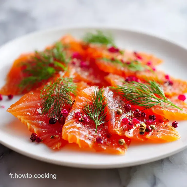 Saumon Gravlax Recette Facile : Ferme et Fondant