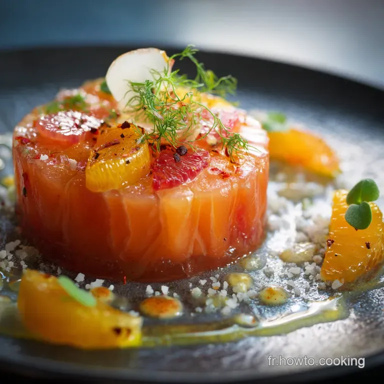 Recettes De Menu L&eacute;ger Br&ucirc;legraisse Saumon Coup De Fouet Aux Agrumes presentation