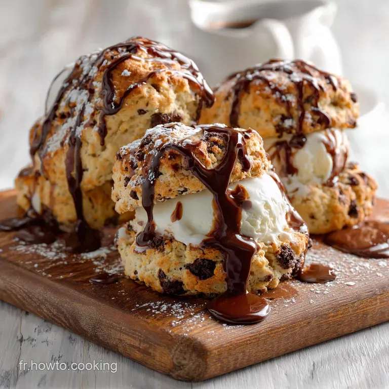 Les Scones Poids Plume aux Pépites de Chocolat Noir