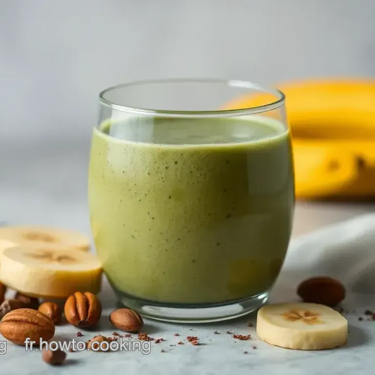 Smoothie Matcha Énergizante