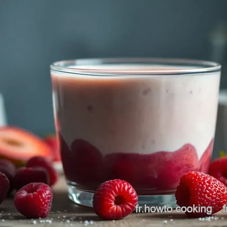 Smoothie Rouge Baiser - Un Baiser de Fruits Rouges