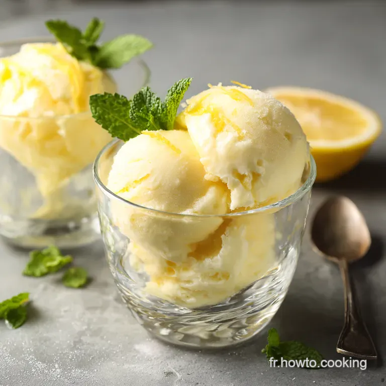 Sorbet au Citron: La Recette Inratable