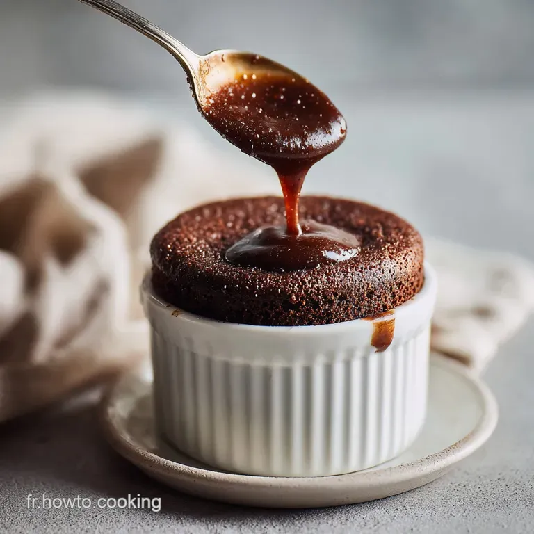 Souffl&eacute; Au Chocolat : La Recette A&eacute;rienne Noire Intense presentation