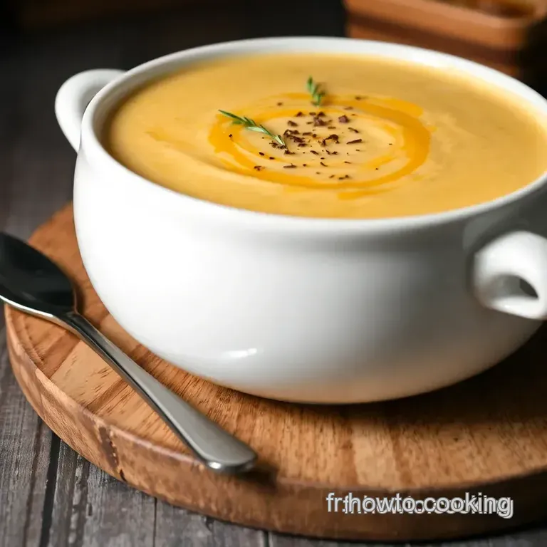 Soupe &Agrave; L oignon Gratin&eacute;e presentation