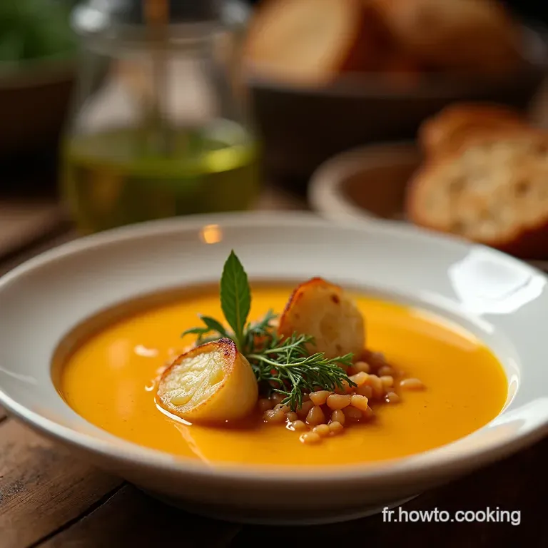 Soupe &Agrave; Loignon Gratin&eacute;e presentation