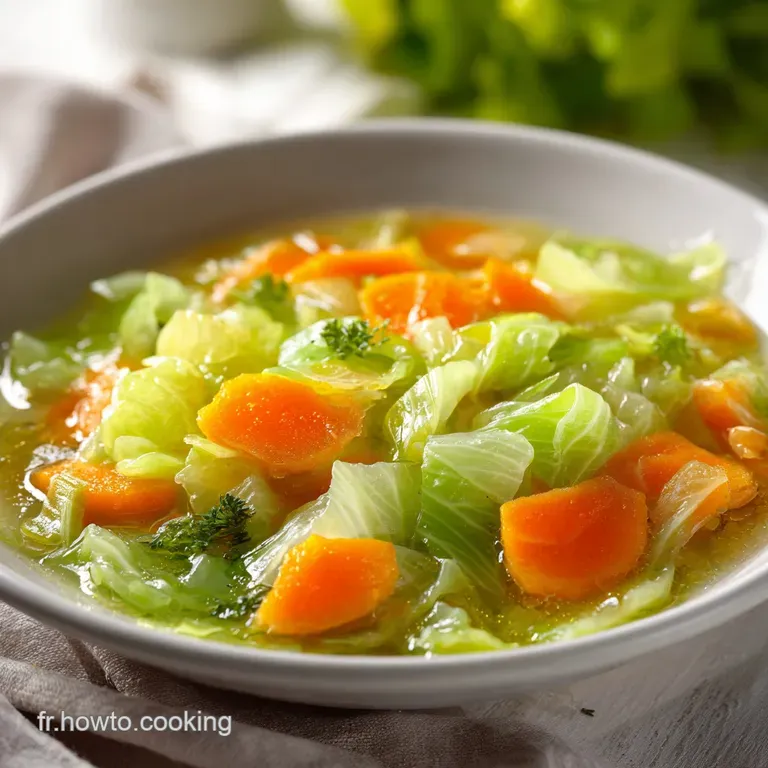Soupe Br&ucirc;le Graisse au Chou: Tonique et Acidul&eacute;e
