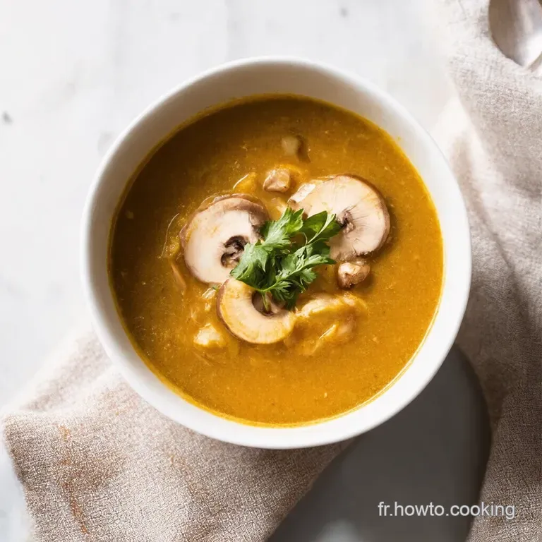 Soupe Onctueuse aux Champignons Un Classique Réconfortant