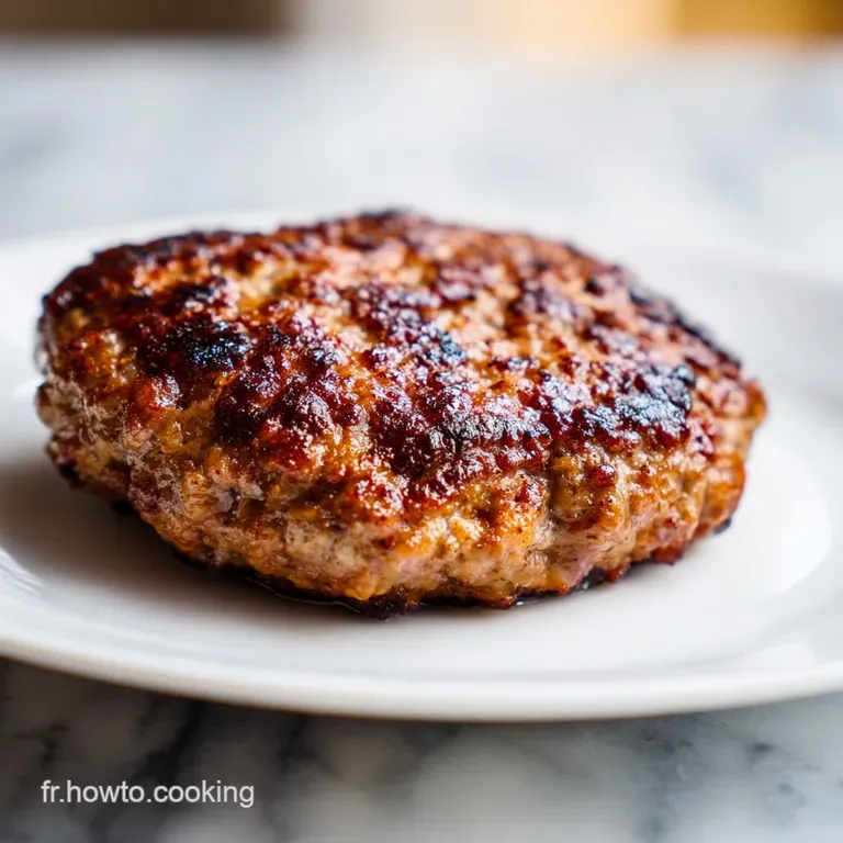 Steak Hach&eacute; Maison Croustillant