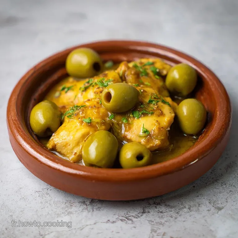 Tajine De Poulet Aux Olives: Recette Traditionnelle