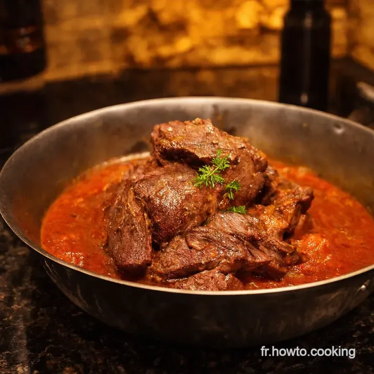 Tajine de Veau aux Pruneaux et Amandes presentation