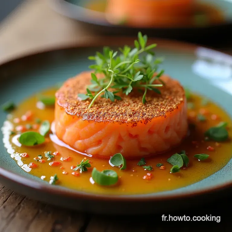 Tartare de Saumon au Dukkah Recette Chic et Facile