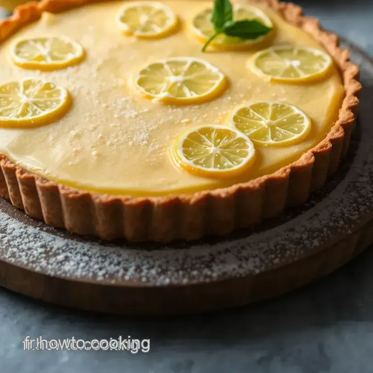 Tarte Au Citron S&egrave;ch&eacute; : Un Voyage En M&eacute;diterran&eacute;e presentation