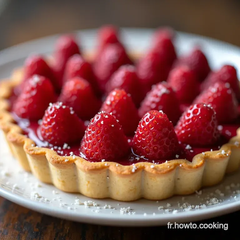 Tarte aux Fraises Sans Cuisson Mon Secret Estival