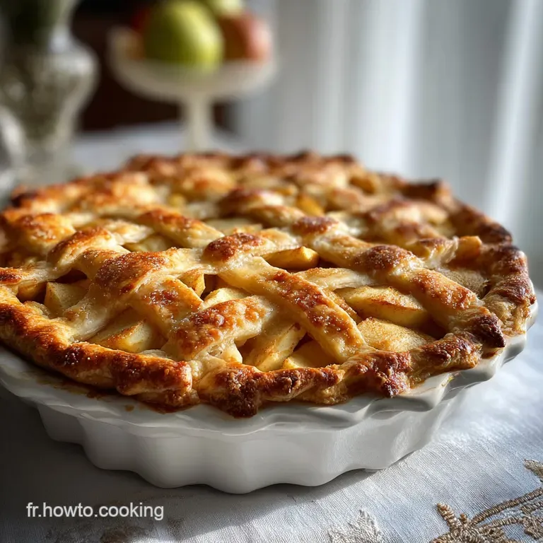 Tarte Aux Pommes Classique Maison