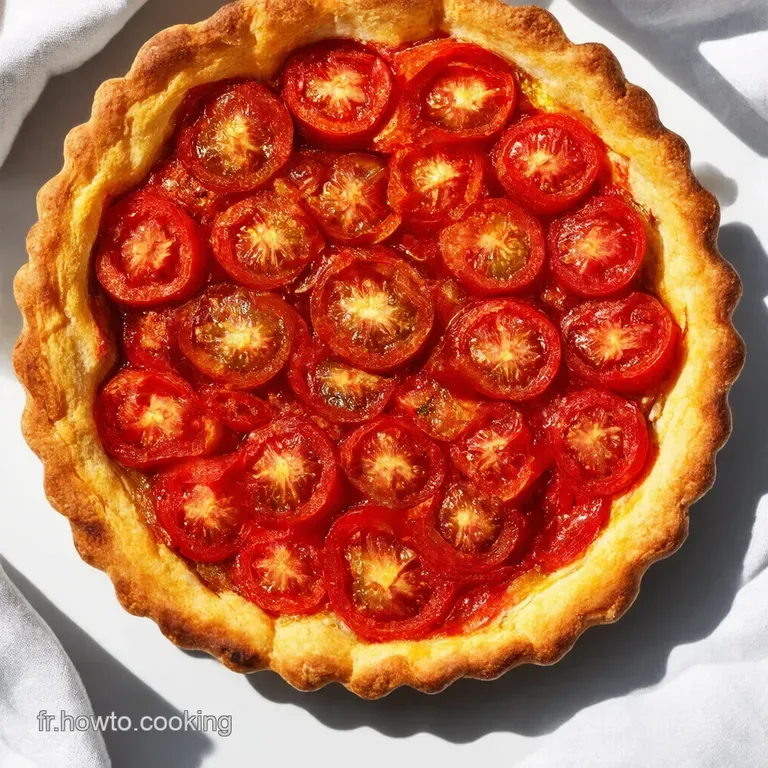 Tarte aux Tomates à la Provençale Un Délice Ensoleillé