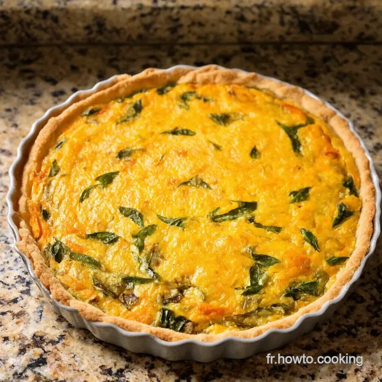 Tarte Estivale Du Jardinier Pr&eacute;par&eacute; presentation