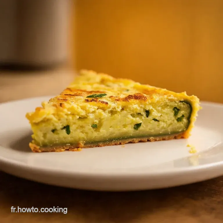 Tarte Fine Aux Courgettes Le Secret Dune P&acirc;te Croustillante presentation