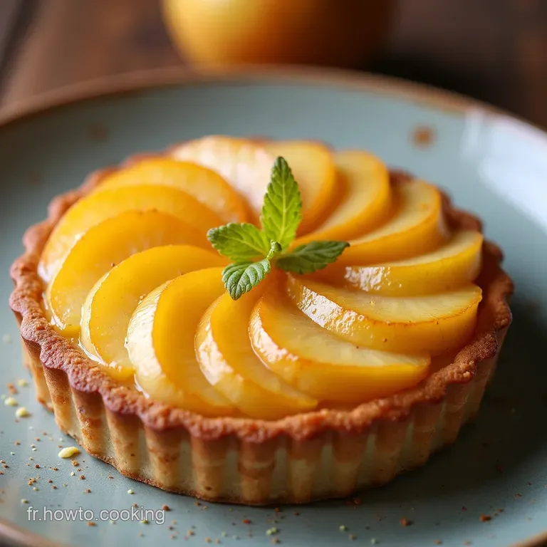 Tarte Fine aux Pommes Secret de P&acirc;tissier R&eacute;vel&eacute;