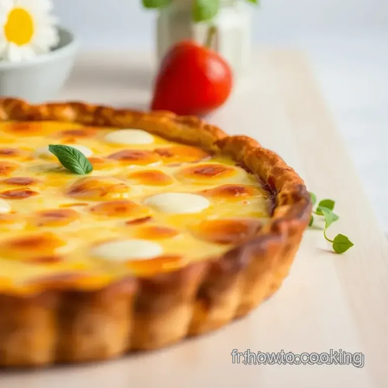 Tarte Flamb&eacute;e: L authentique Flammekueche Alsacienne presentation