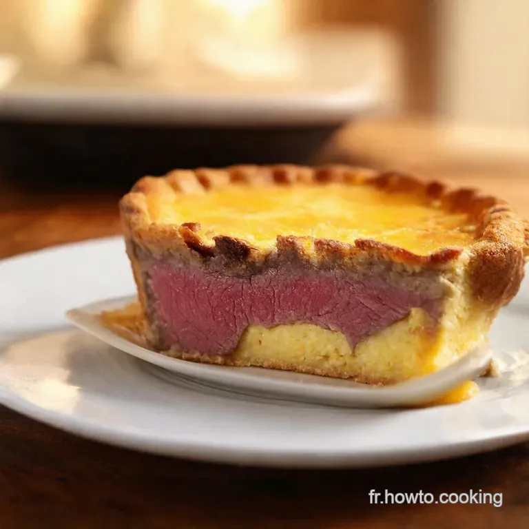 Tarte Minute &Agrave; La Viande Hach&eacute;e Et Fromage Fondant presentation