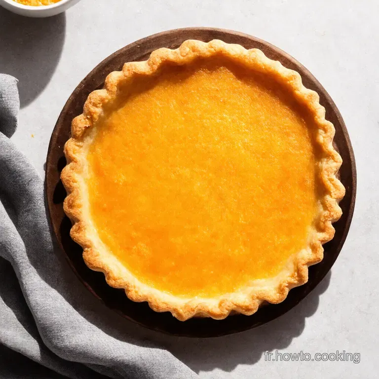 Tarte Rustique à la Rhubarbe et Amande