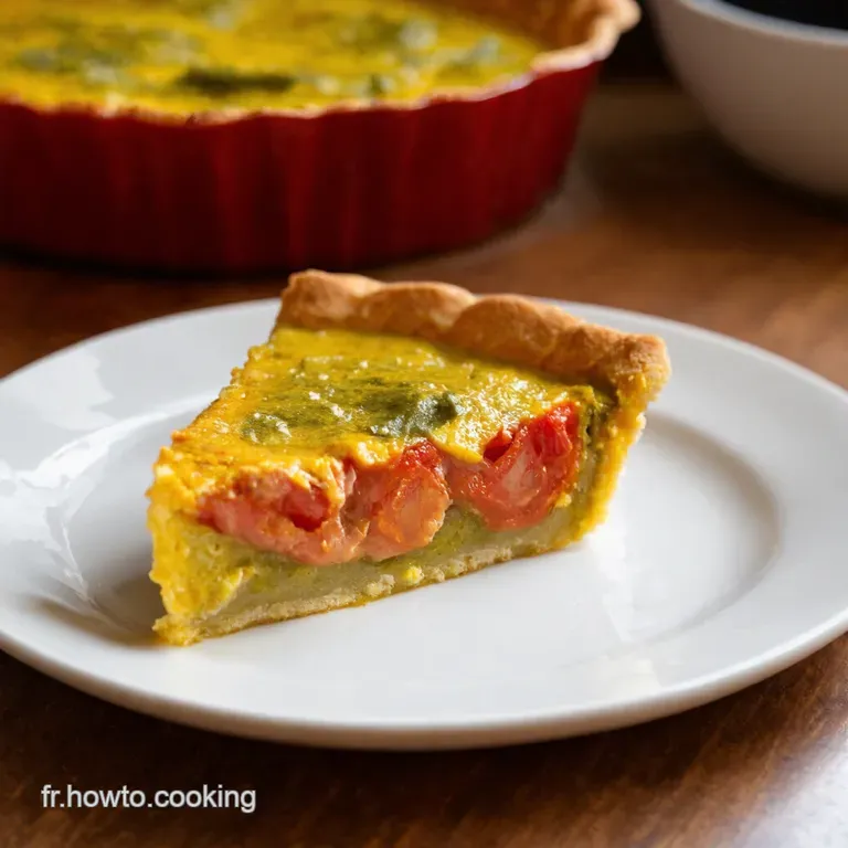 Tarte Thon Tomate Moutarde La Star Des Repas Pris Sur Le Pouce presentation