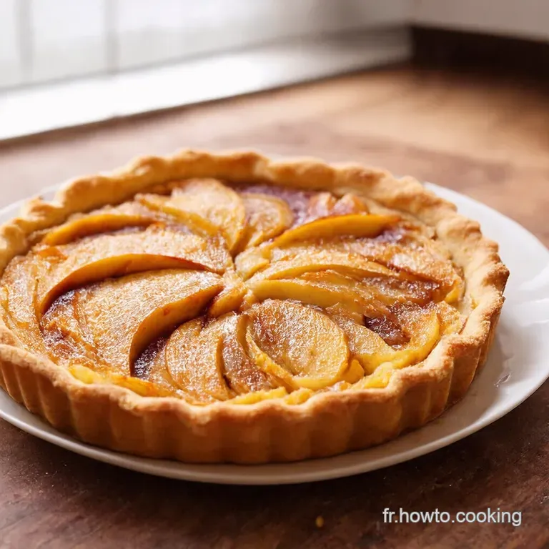 Tarte Tourbillon De Roses Aux Pommes Un Printemps Gourmand presentation
