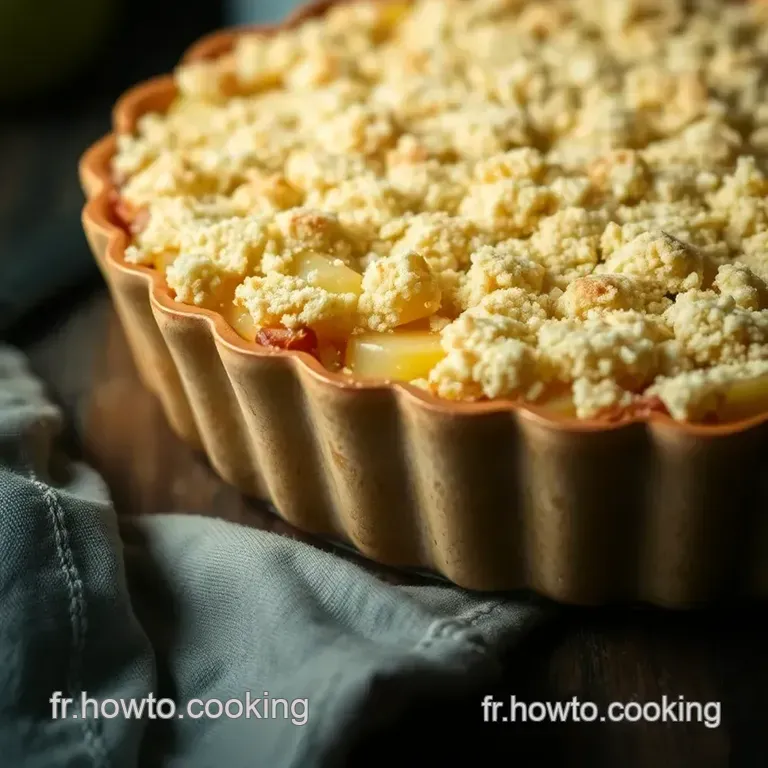 Tartelette Pomme Crumble : Douceur Et Croquant &Agrave; Chaque Bouch&eacute;e presentation