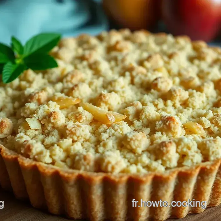 Tartelette Pomme Crumble : Douceur et Croquant à chaque Bouchée