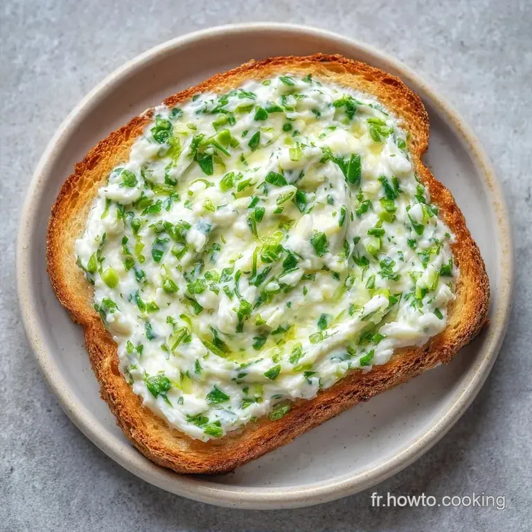 Tartinade Ail Fines Herbes: Onctueuse et Fra&icirc;che