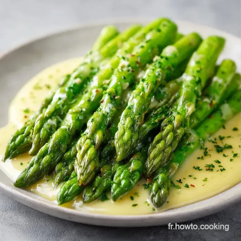 Fine tranche de mousse vert vif pos&eacute;e avec soin, d&eacute;cor&eacute;e d'une herbe fra&icirc;che et d'un filet d'huile brillante.