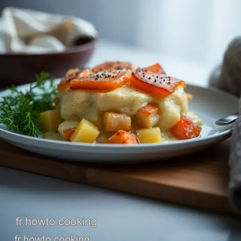 Terrine Irlandaise Au Saumon Fum&eacute; Et Gruy&egrave;re presentation